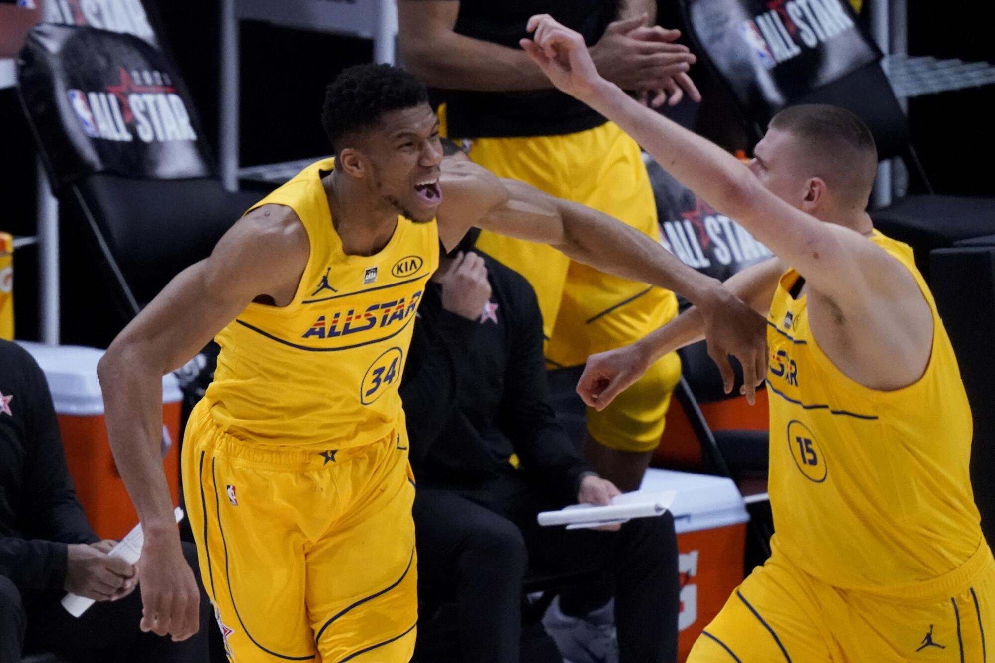 NBA All-Star Game 2021: Best photos from Sunday in Atlanta - Los