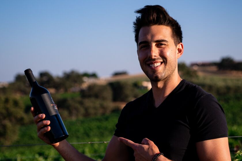 Former Laker Sasha Vujacic, above, and his family operate a winery in Paso Robles, Calif.