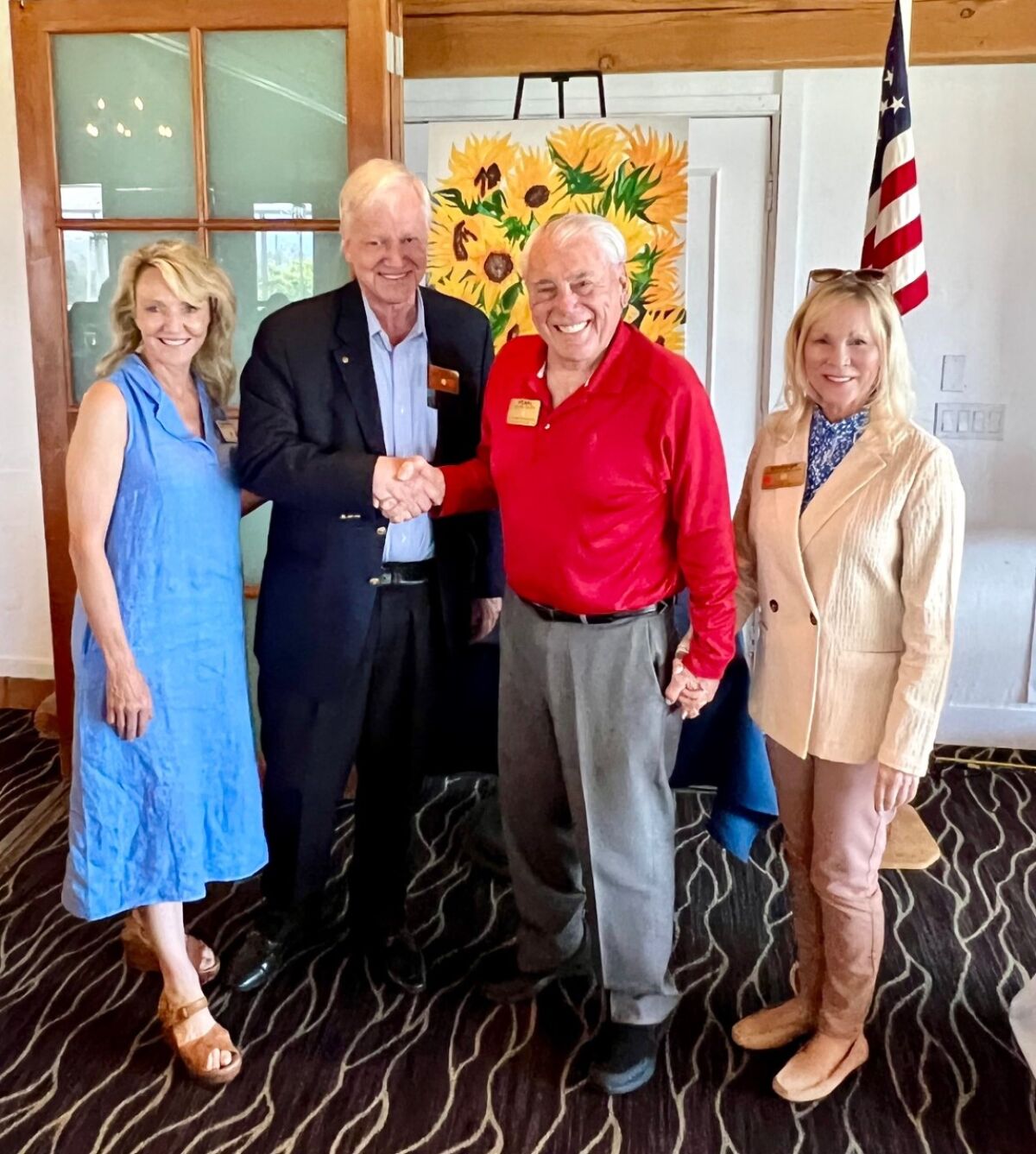 Kim and Fred Middleton and Vearl Smith