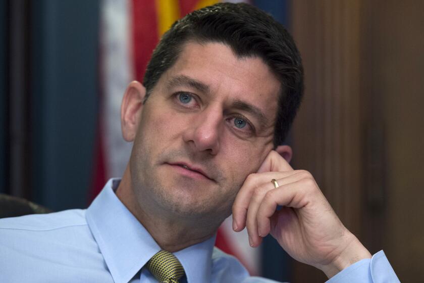 Rep. Paul Ryan (R-Wis.), a former vice presidential nominee, is considered the GOP's best hope to become speaker of House.