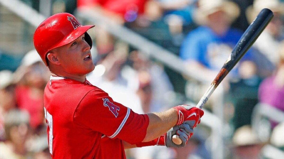 Angels center fielder Mike Trout has been impressed with the World Baseball Classic games.