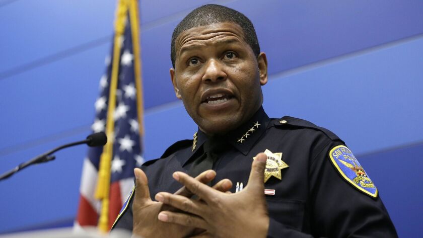 San Francisco Police Chief William Scott apologized Friday for raiding a freelance journalist's home and office. Now the San Francisco Police Union is calling for him to step down.