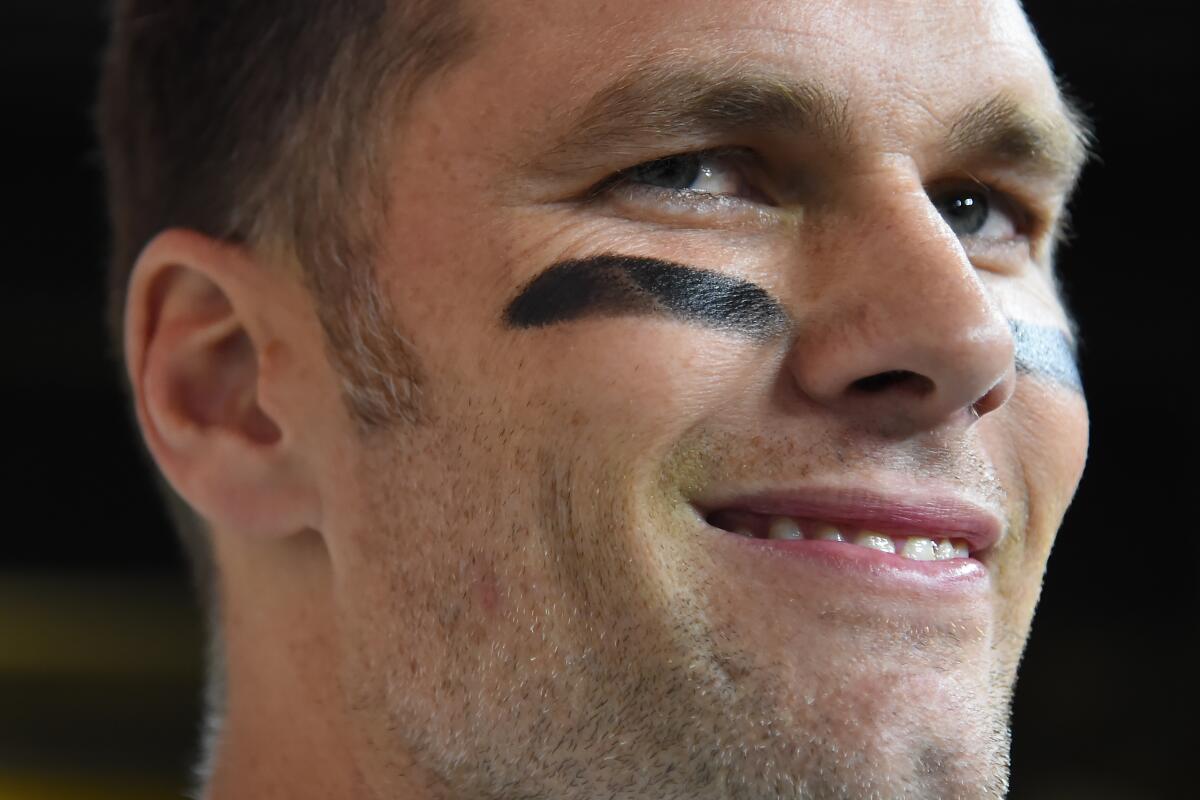 New England Patriots quarterback Tom Brady is still playing at an elite level at age 42.
