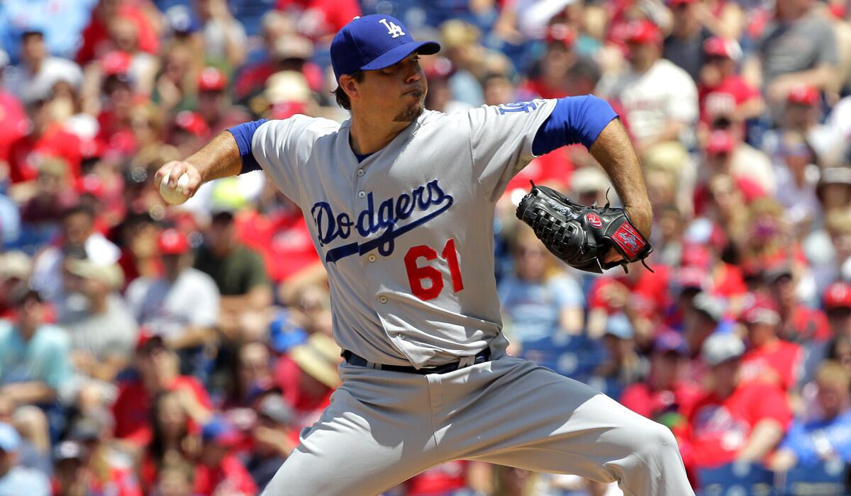 Josh Beckett's comeback is complete with no-hitter against Phillies - Los  Angeles Times