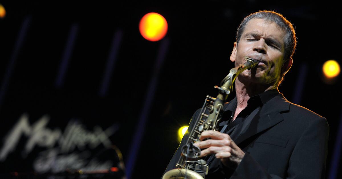David Sanborn, influential saxophonist whose operate spanned genres, dies at 78