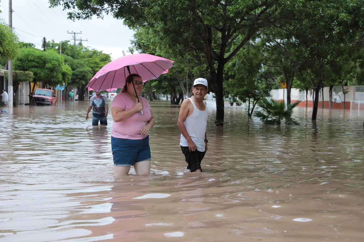 Inundaciones en Sinaloa