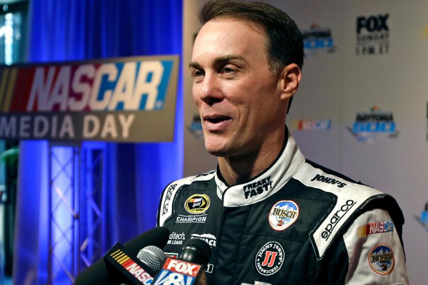 Kevin Harvick, the 2014 Sprint Cup champion, is on the verge of elimination from this year's playoff.