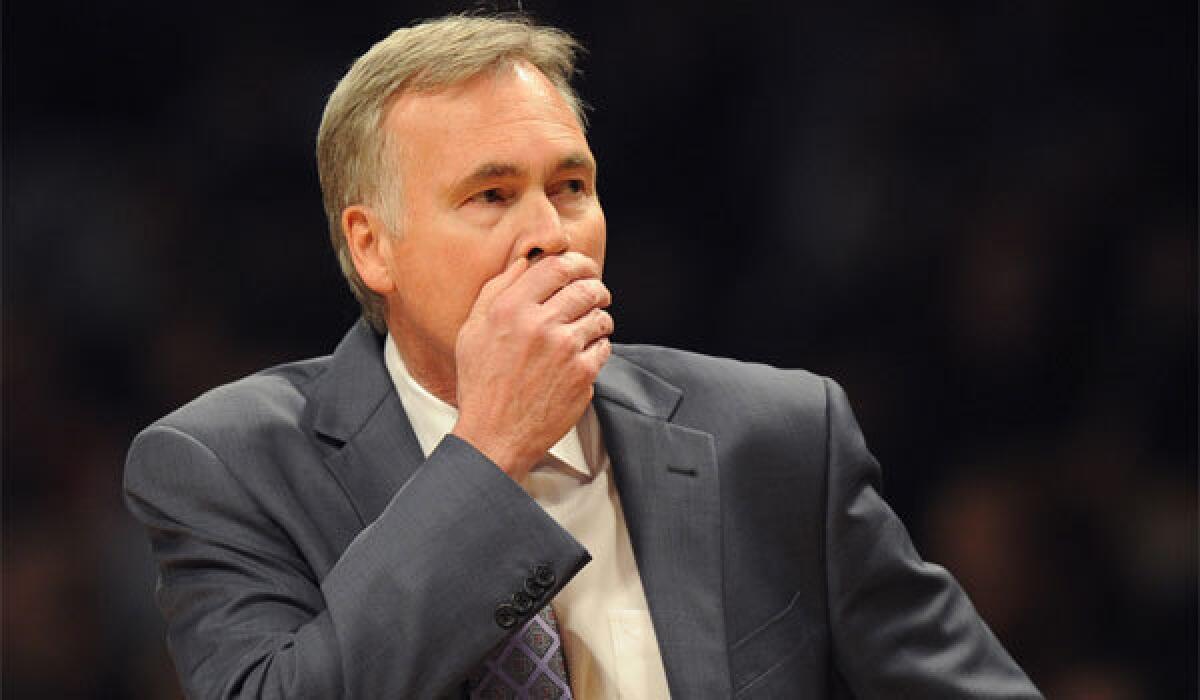 Lakers Coach Mike D'Antoni, shown last month, regrets some comments he made after the Lakers' loss to Phoenix on Monday.