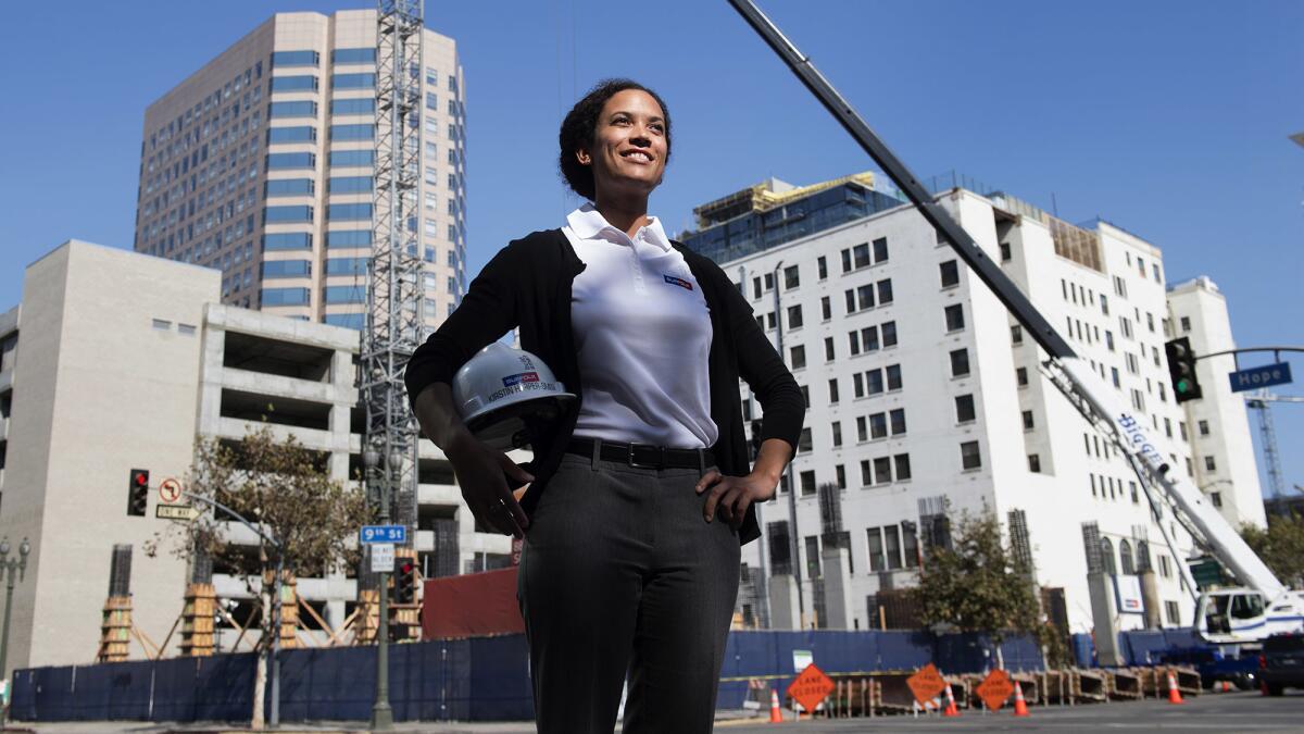Kirstin Harper-Smith is helping build downtown Los Angeles.