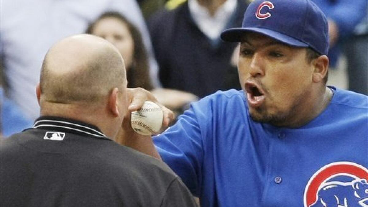 Zambrano apologizes for criticism of Cubs closer