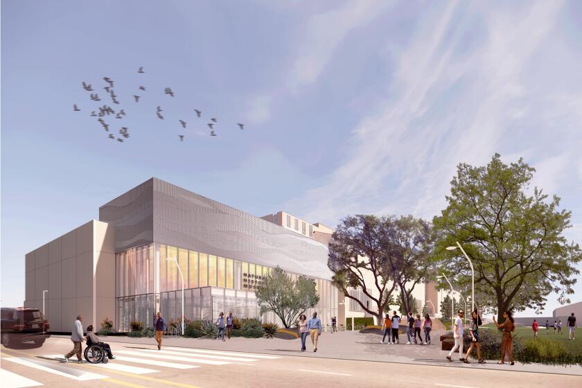 A rendering of the NHM Commons.