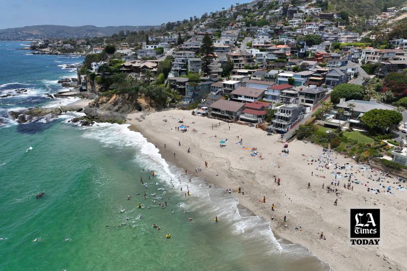 LA Times Today: Trash, traffic, tempers, tourists: Laguna Beach’s summer of discontent