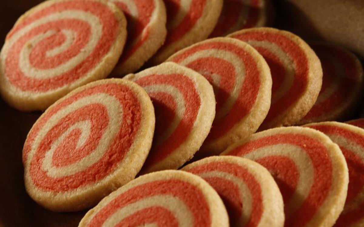 Peppermint pinwheels