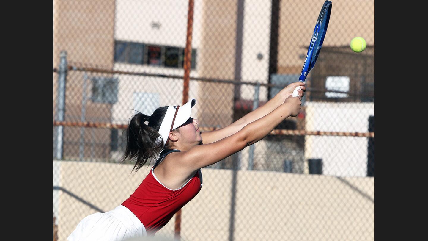 Photo Gallery: Glendale vs. Rosemead in CIF Division IV girls' tennis quarterfinals