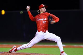 Junior pitcher Seth Hernandez of Corona.