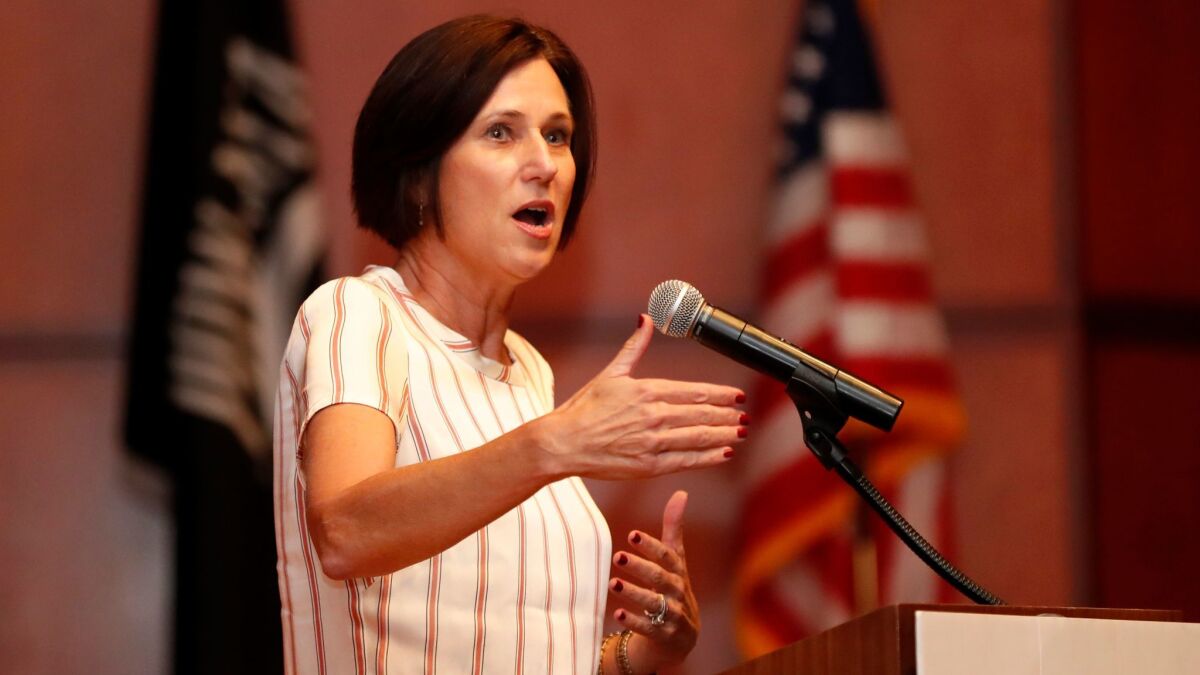 Rep. Mimi Walters has gone out on a limb by supporting tax legislation that has many of her Orange County constituents unhappy.