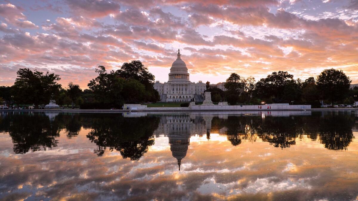 A breathtaking sunrise at the U.S. Capitol last week. And this week? A (gasp!) bipartisan solution for Obamacare.