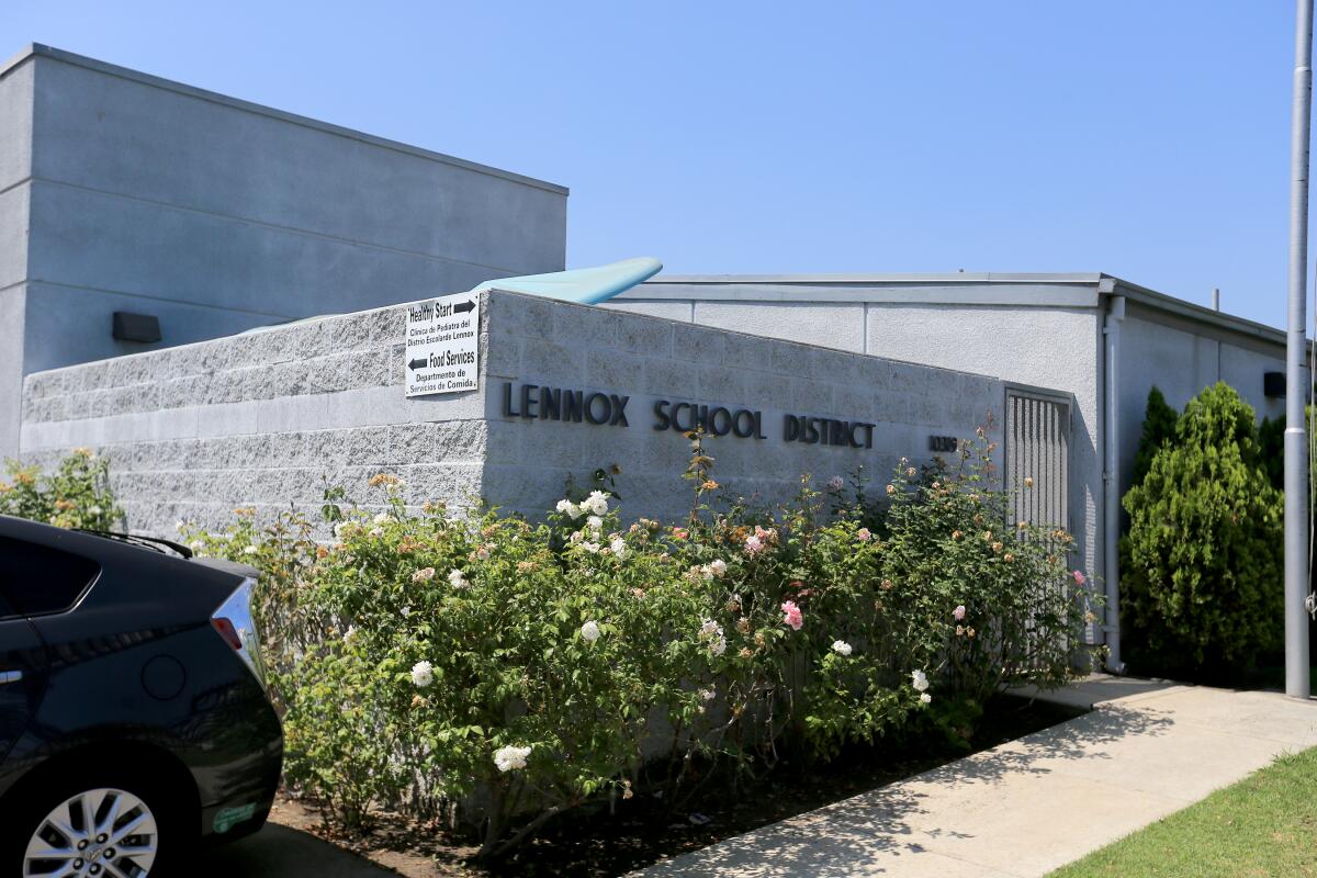 Lennox School District headquarters
