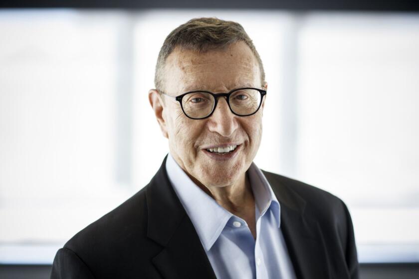 BEVERLY HILLS,CA --SUNDAY, JUNE 17, 2018--Norman Pearlstine, currently a consultant to Dr. Patrick Soon-Shiong, new owner of the Los Angeles Times and San Diego Union-Tribune, is photographed at his temporary housing, in Beverly Hills, CA, June 17, 2018. A former Editor-in-Chief, Chief Content Officer and Vice Chairman at Time, Inc., as well as other journalistic media companies, Pearlstine has been advising Soon-Shiong on his impending purchase from Chicago-based Tronc and will continue to advise in the search for a new Editor and Publisher of the fourth largest daily newspaper in the U.S. (Jay L. Clendenin / Los Angeles Times)