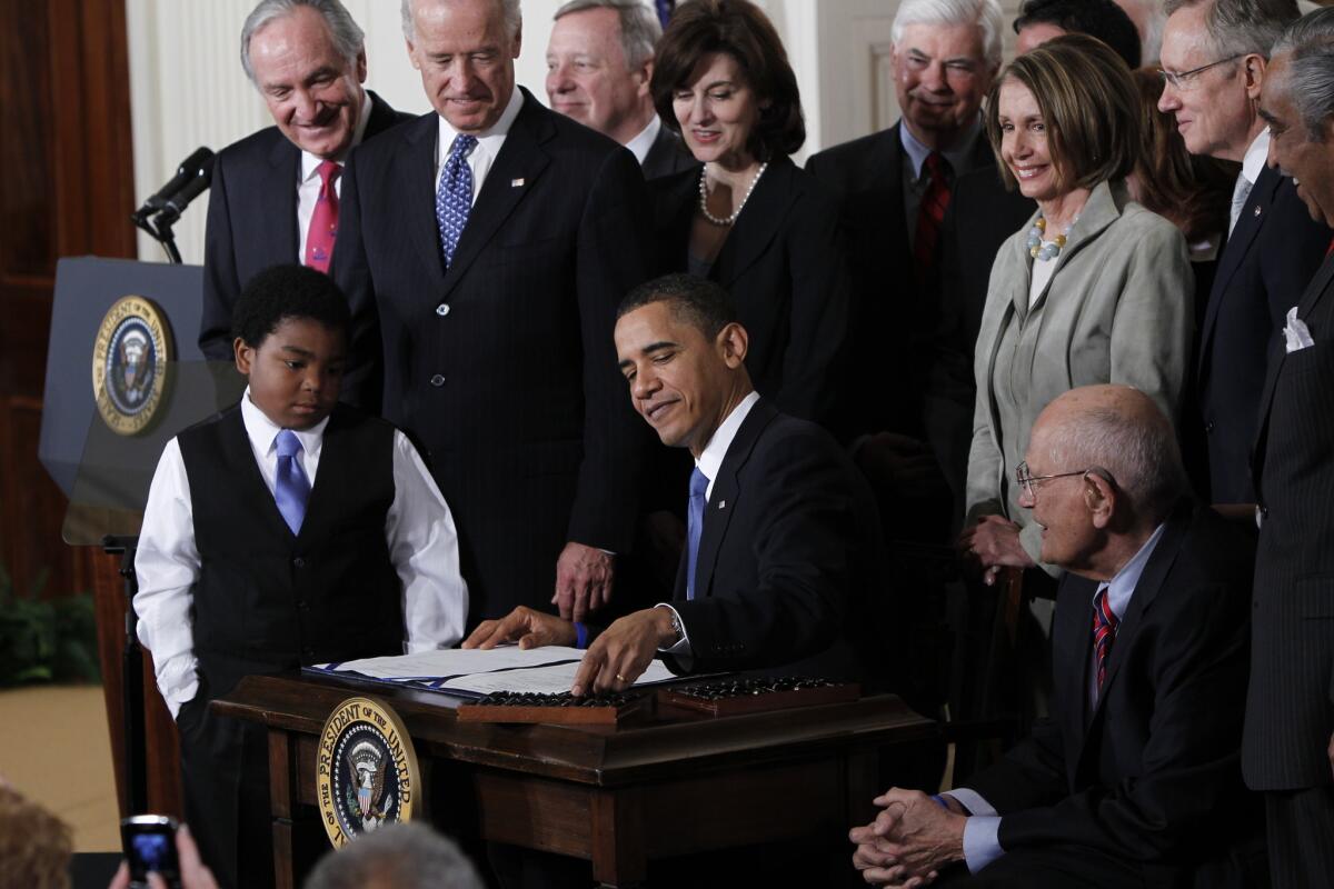 President Obama signed the Affordable Care Act almost four years ago, on March 23, 2010.