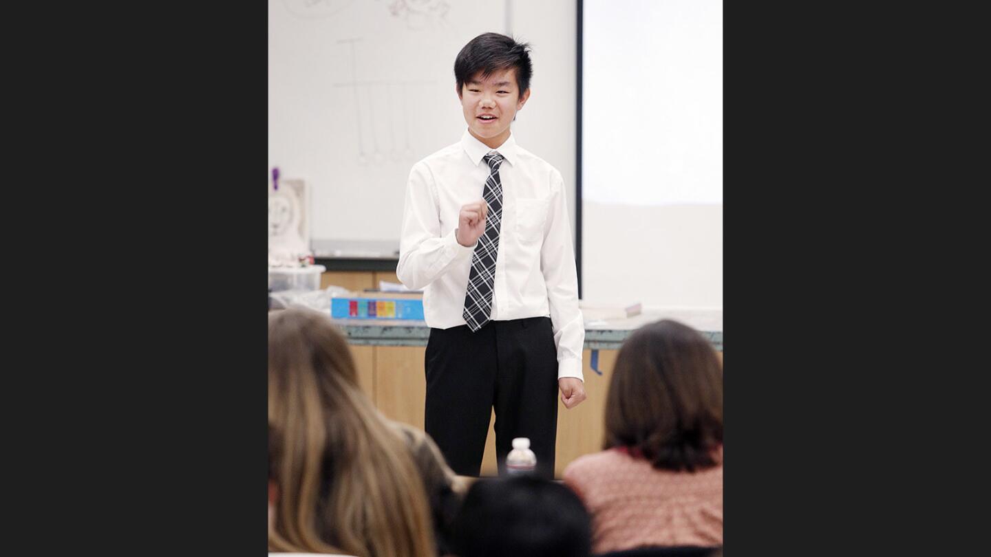 Photo Gallery: 12th annual speech contest at John Muir Middle School