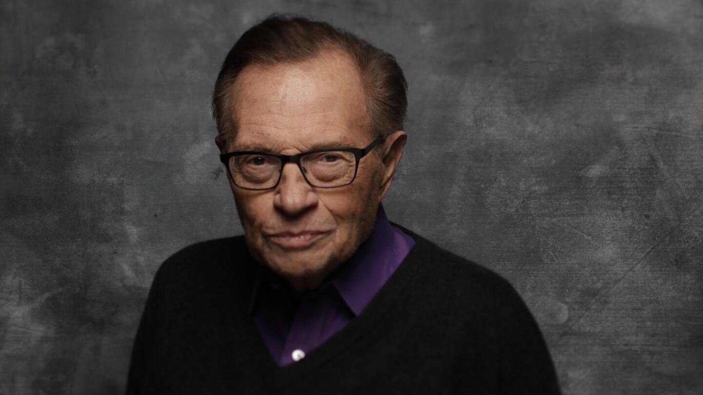 TV and radio personality Larry King