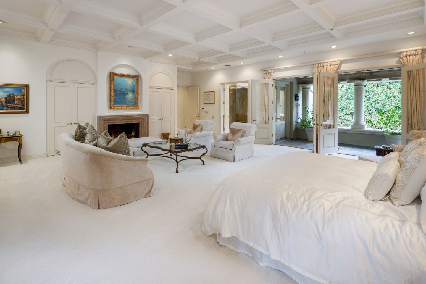 The master suite.