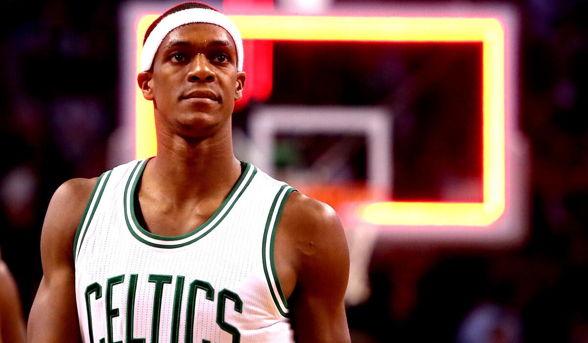 Celtics point guard Rajon Rondo, who is 28, will be a free agent next July.