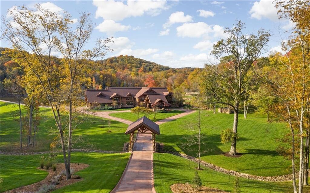 The 415-acre compound includes a 20,000-square-foot home and hunting reserve loaded with elk and deer.