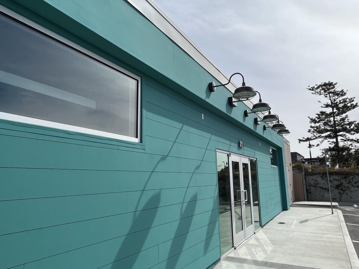 The Solana Beach School District's new child nutrition and maintenance offices.