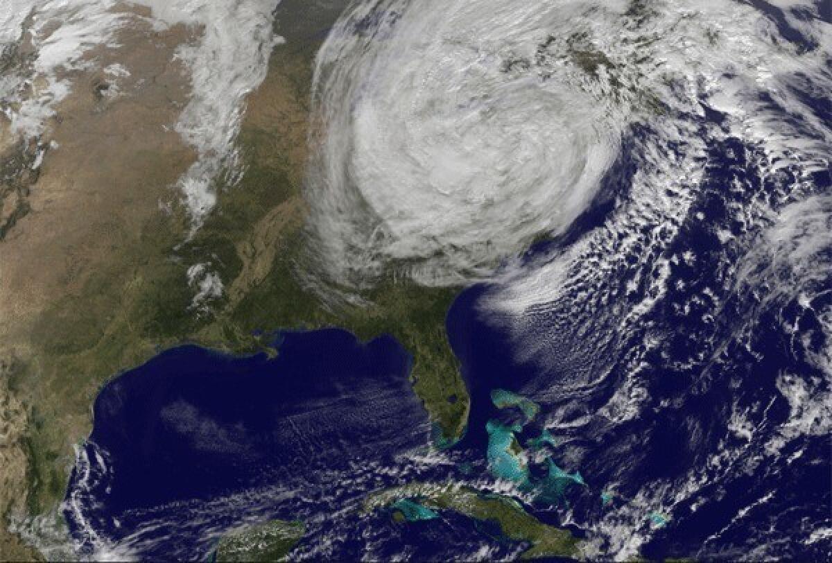 Superstorm Sandy could be the harbinger of future severe weather resulting from a warming climate.