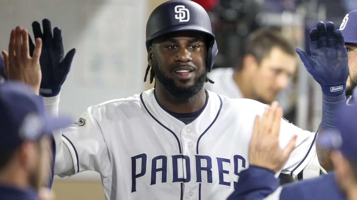 Padres fans, Franmil Reyes 'will always love you' - The San Diego  Union-Tribune