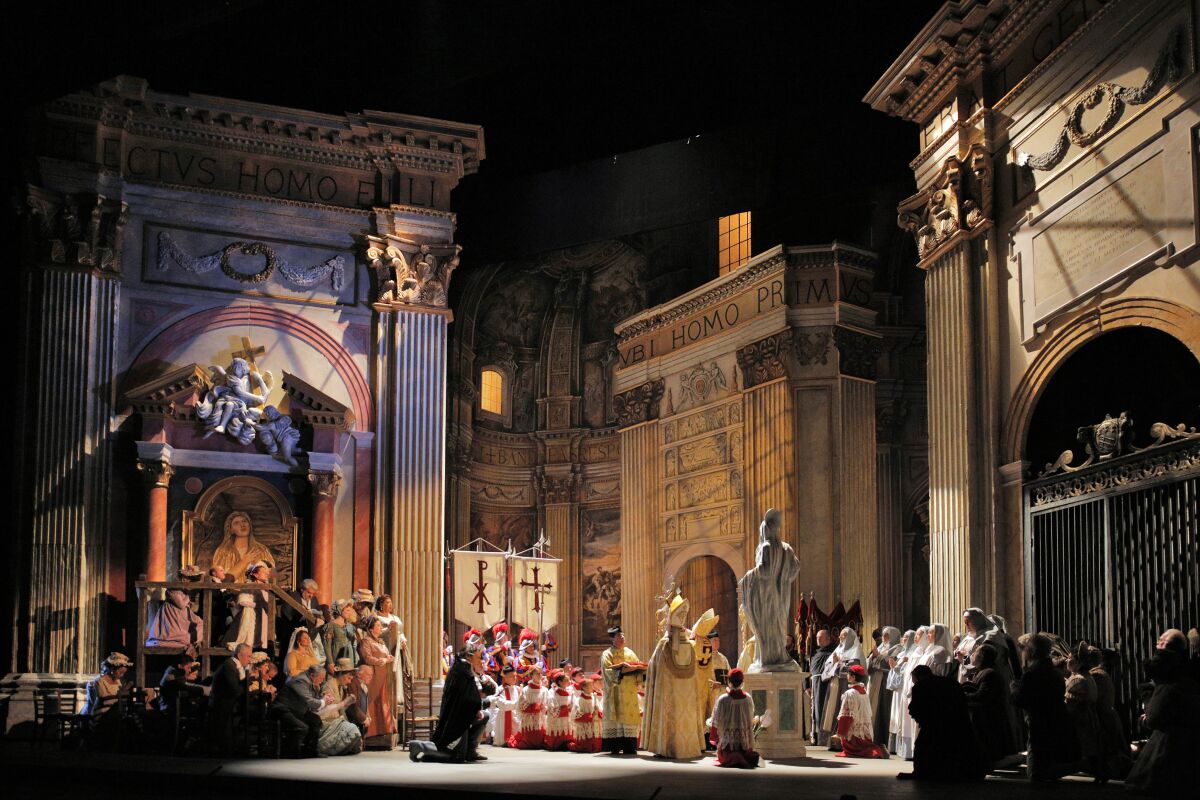 San Diego Opera will present Giacomo Puccini's "Tosca" March 25-April 2, 2023.