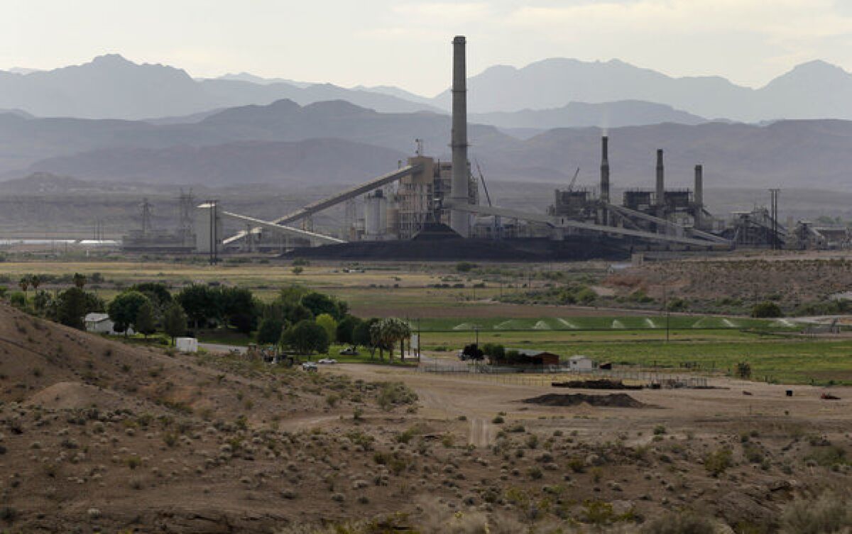 The Reid-Gardner power station, a coal-fired plant outside Las Vegas.