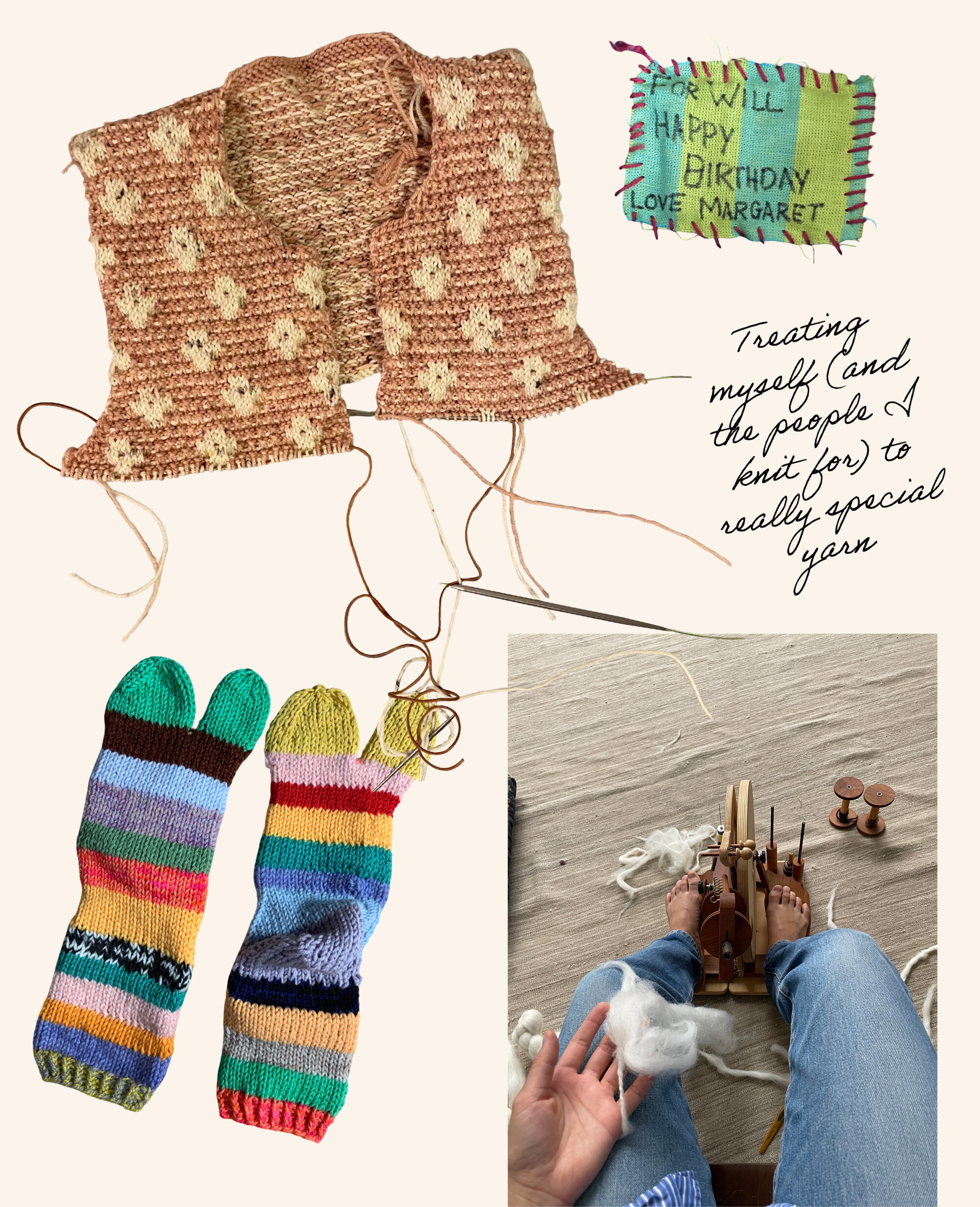 Collage for an Image Magazine communicative about luxury manner buyers’ individual luxuries