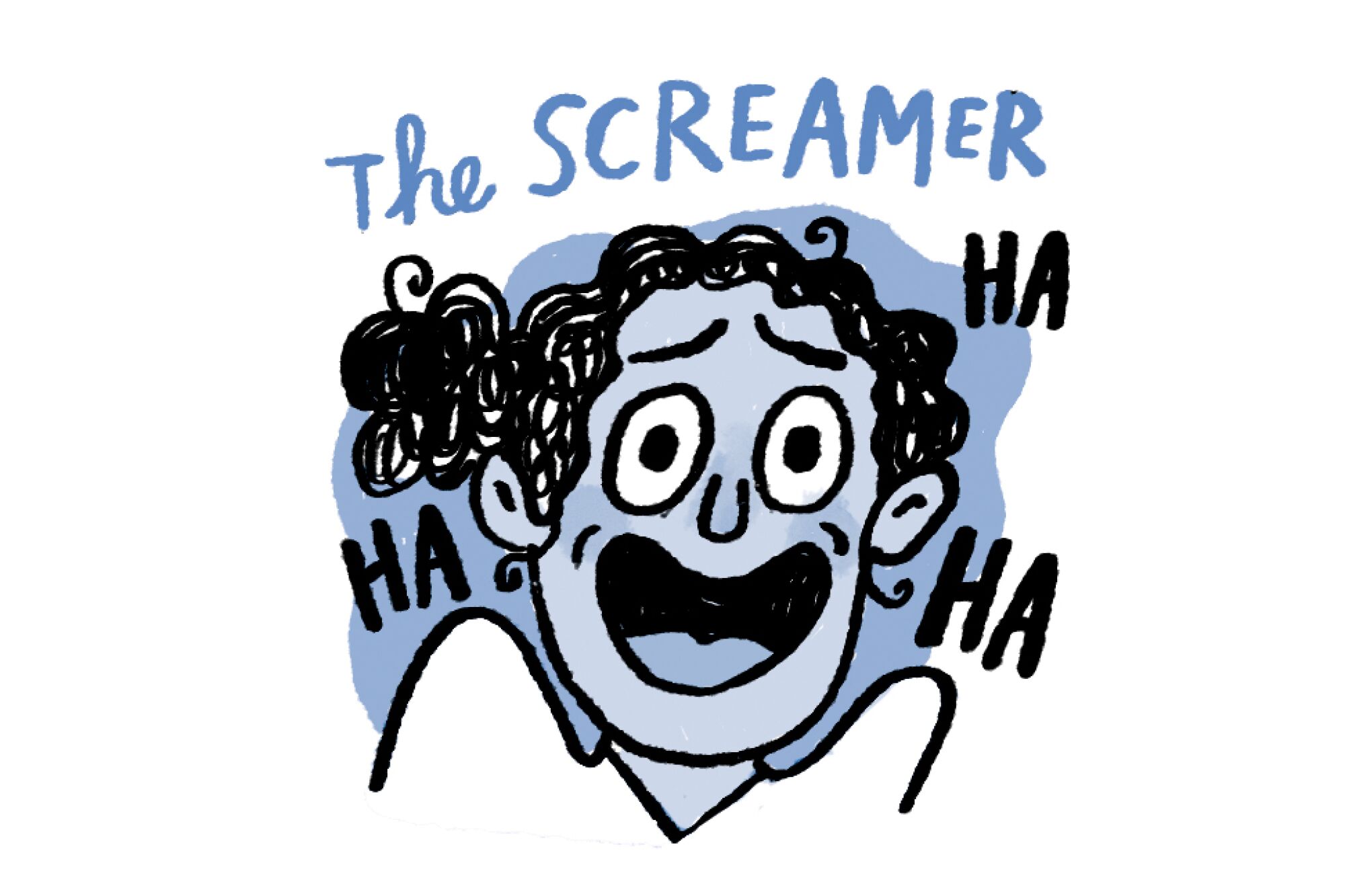 Comedy club laugher - screamer