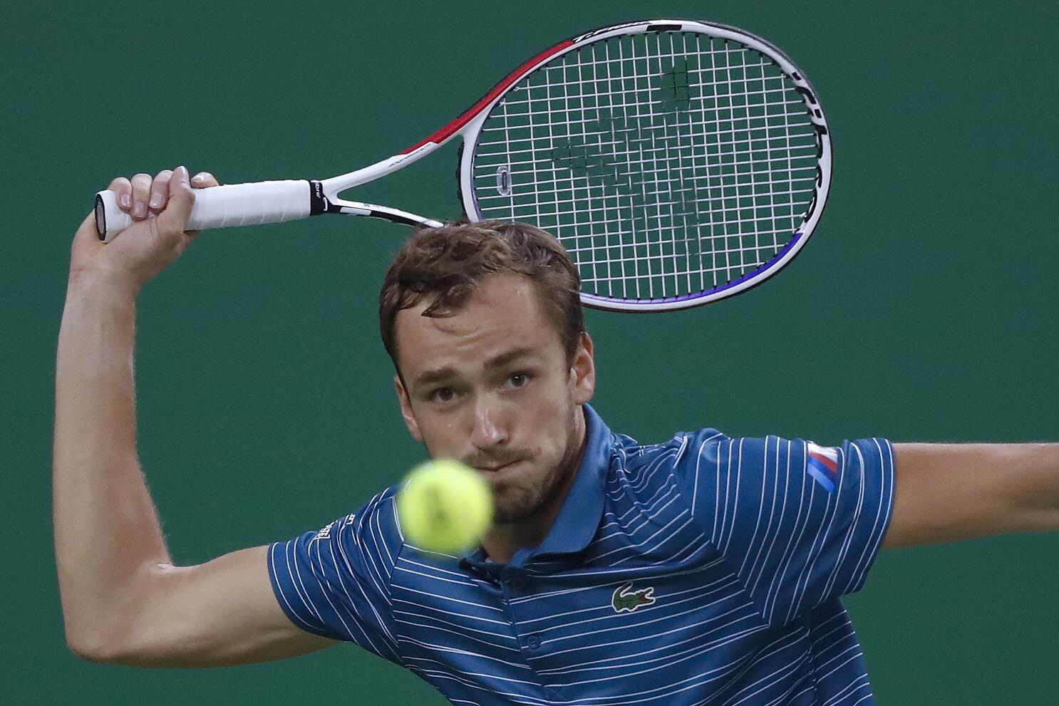 Defending champion Medvedev out of Shanghai Masters