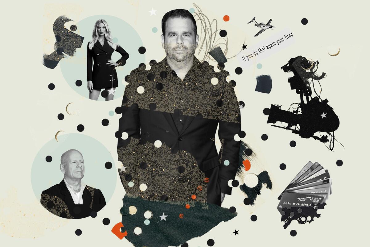 Collage of Randall Emmett 