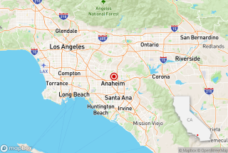 A magnitude 3.5 quake was recorded in Fullerton at 8:09 p.m.