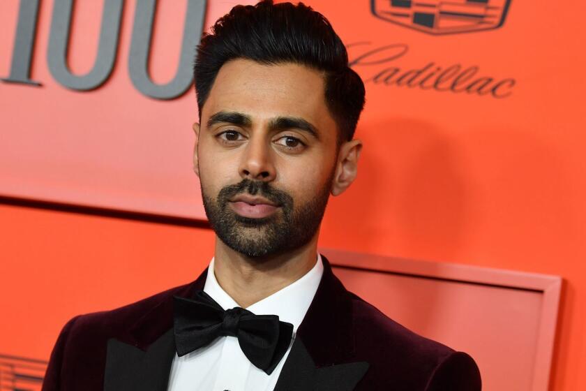 US comedian Hasan Minhaj arrives on the red carpet for the Time 100 Gala at the Lincoln Center in New York on April 23, 2019. (Photo by ANGELA WEISS / AFP)ANGELA WEISS/AFP/Getty Images ** OUTS - ELSENT, FPG, CM - OUTS * NM, PH, VA if sourced by CT, LA or MoD **