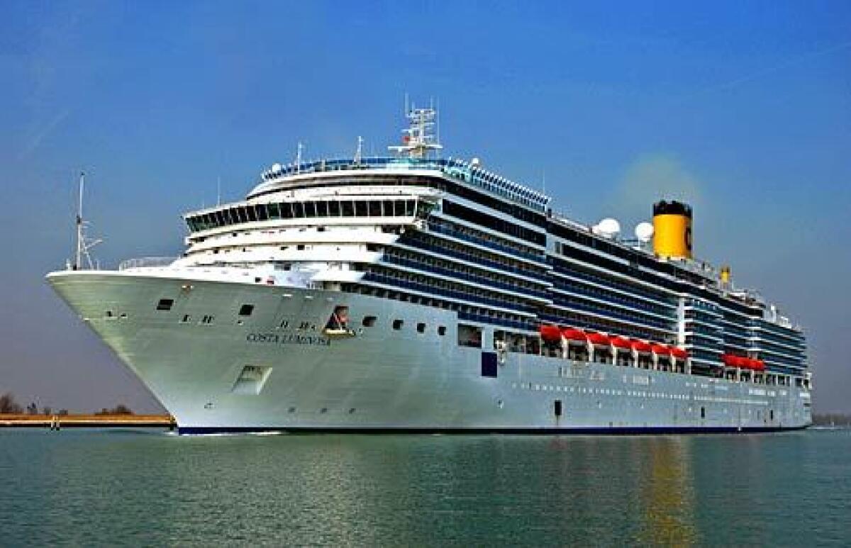 Luminosa, a 2,260-passenger ship, is part of Costa Cruises' fleet.