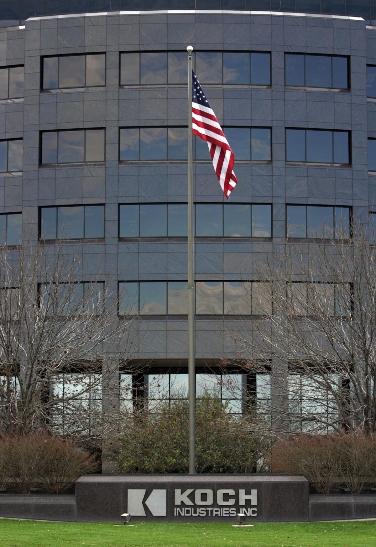 Koch Industries headquarters in Wichita, Kan., in 2005