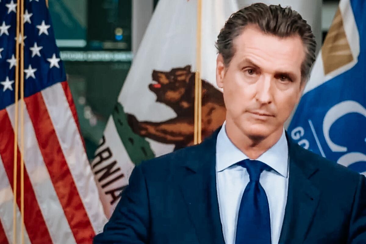 California Gov. Gavin Newsom