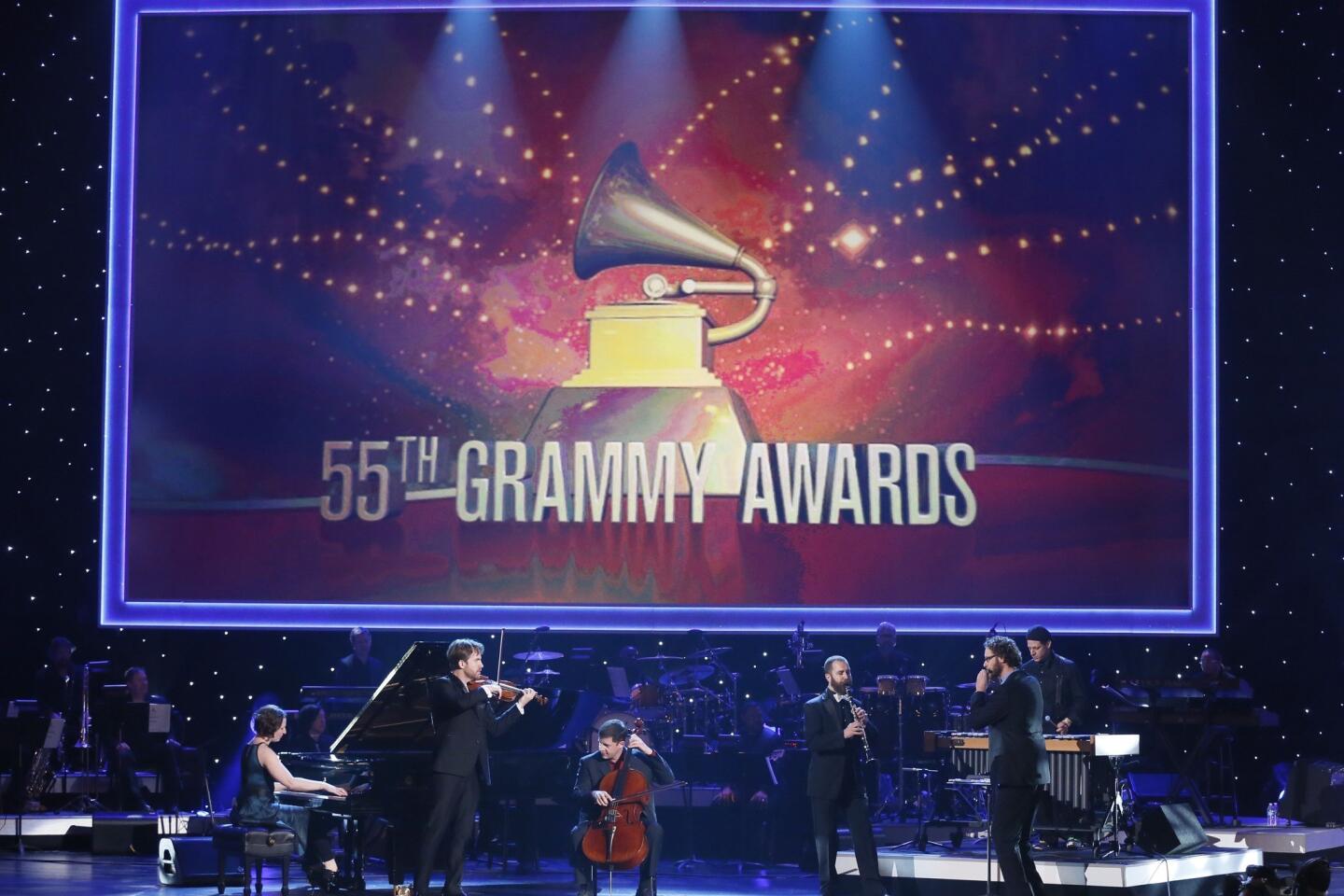 Grammys 2013: Pre-telecast ceremony broadens the spotlight - Los Angeles  Times