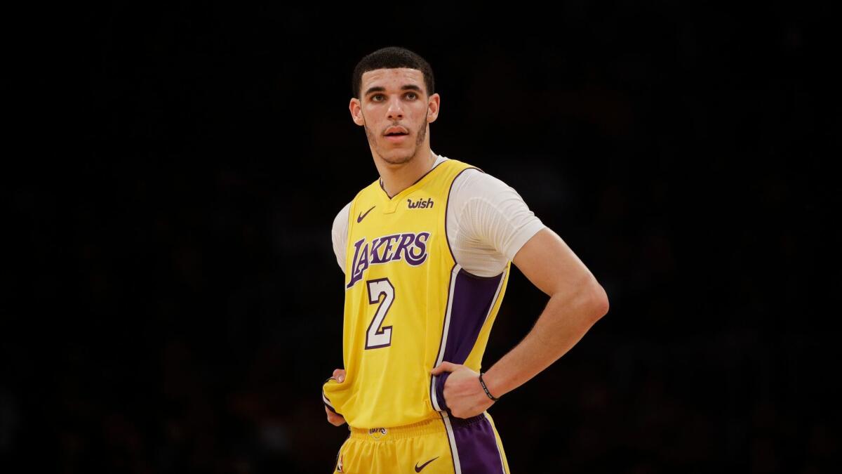 Lonzo Ball is recovering from a sprained left medial collateral ligament in his left knee. The injury has caused him to miss 10 games.