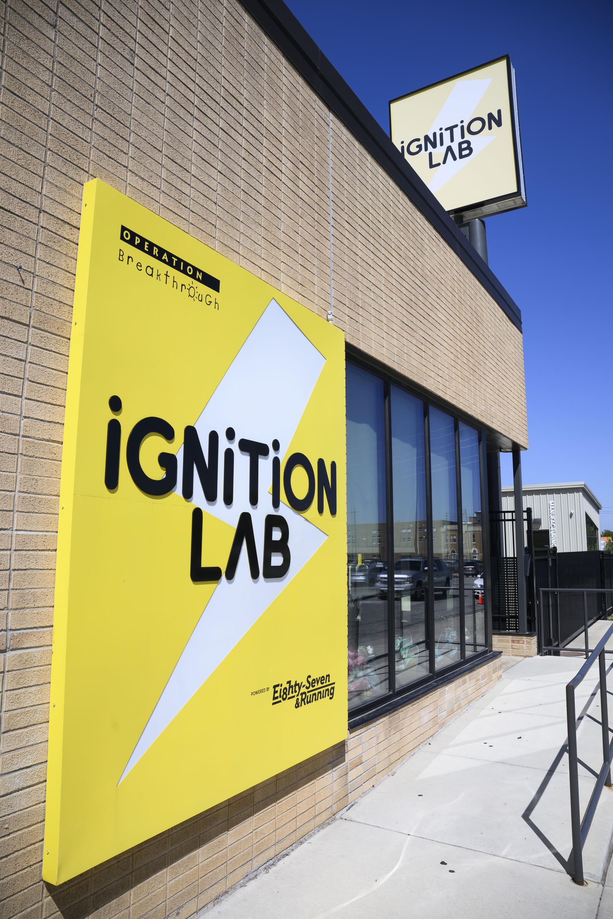 Hands-on learning center called Ignition Lab.