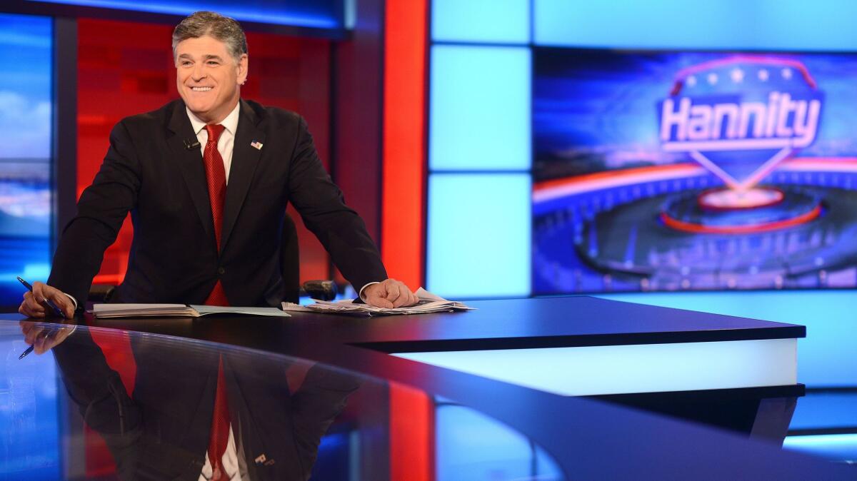 Fox News host Sean Hannity has seen calls for advertisers to cut ties with his show.
