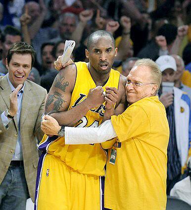 Kobe Bryant, fan Norm Pattiz