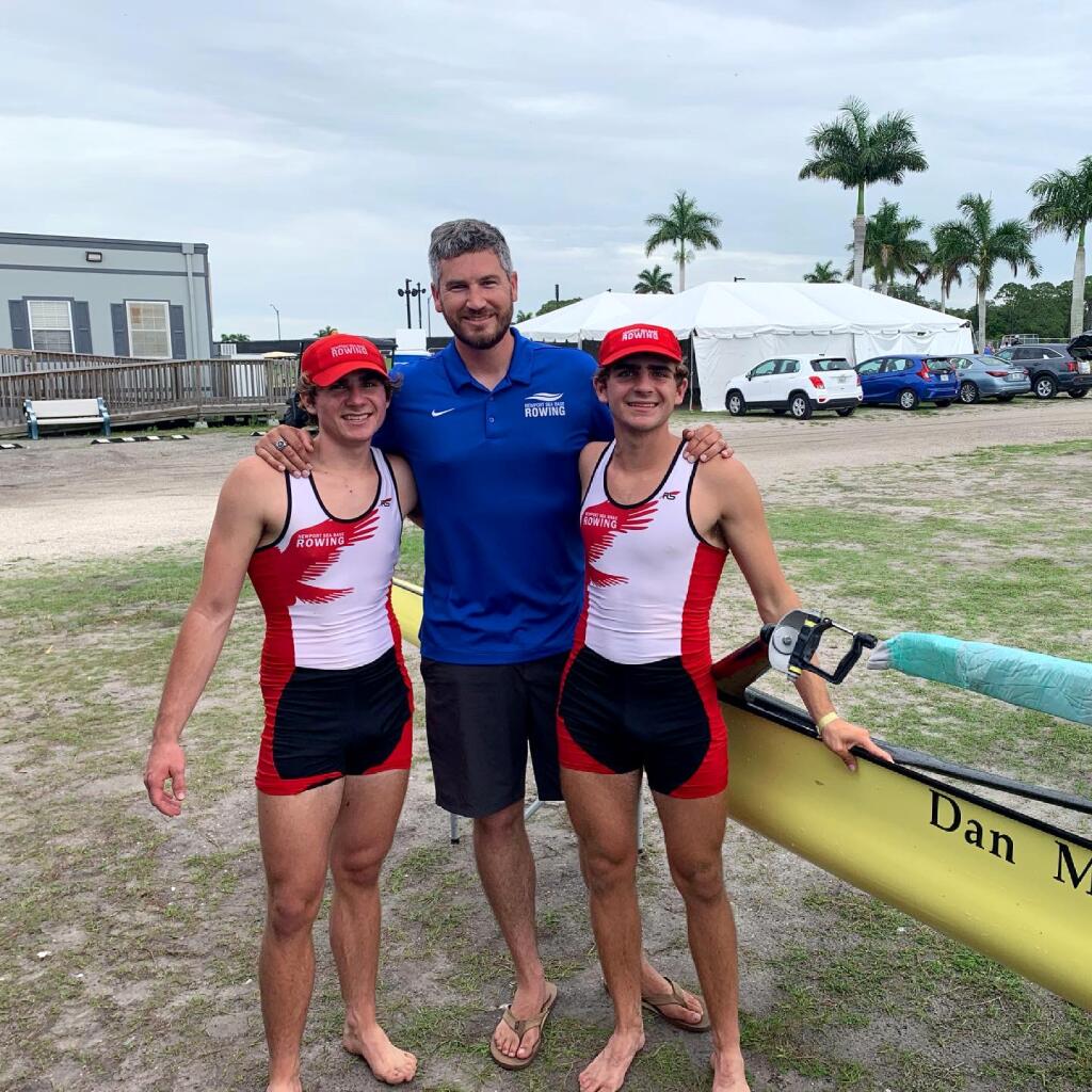 Newport Sea Base's Rybus twins qualify for World Rowing Championships ...
