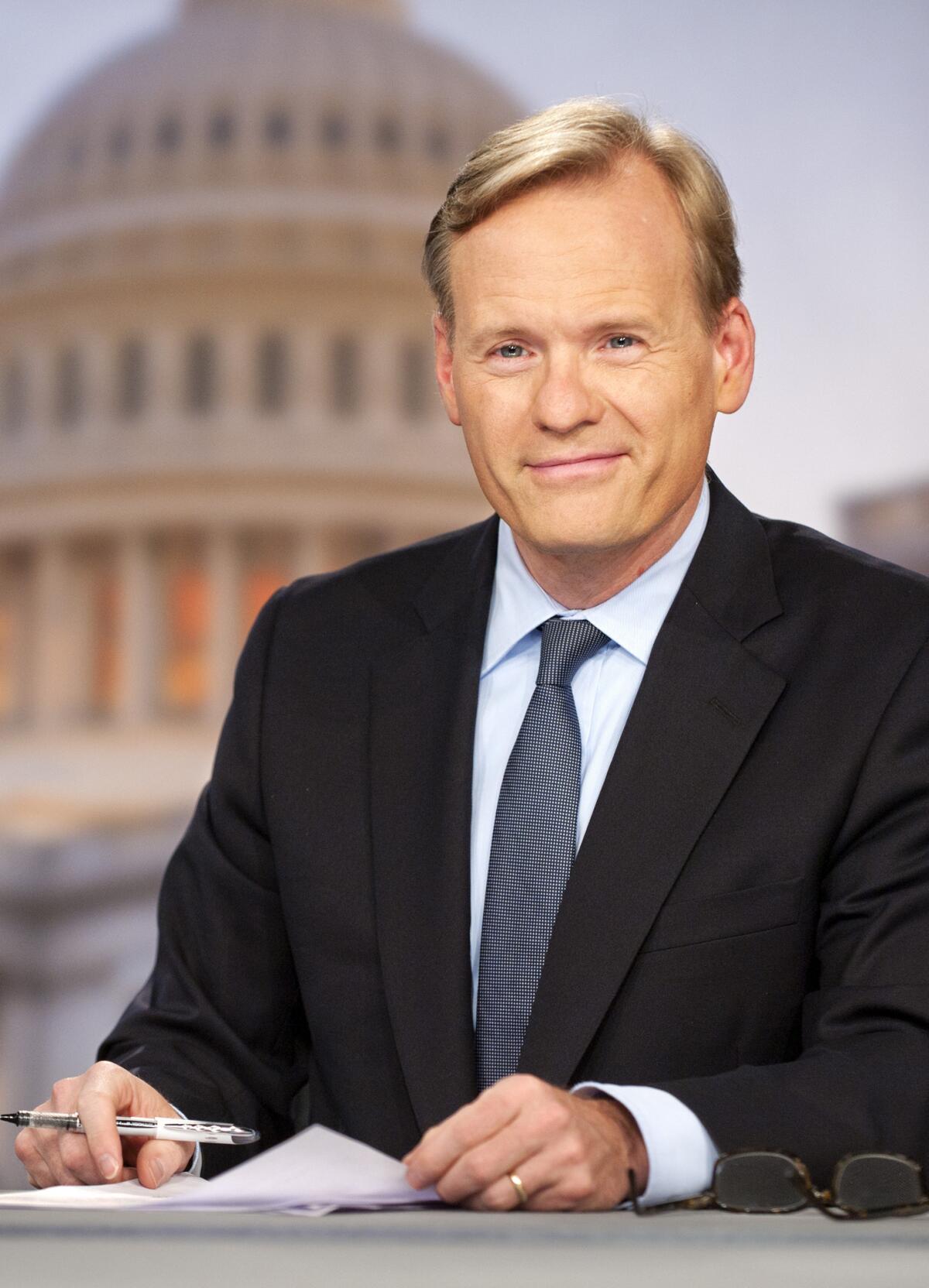 John Dickerson, the newest moderator of "Face the Nation."